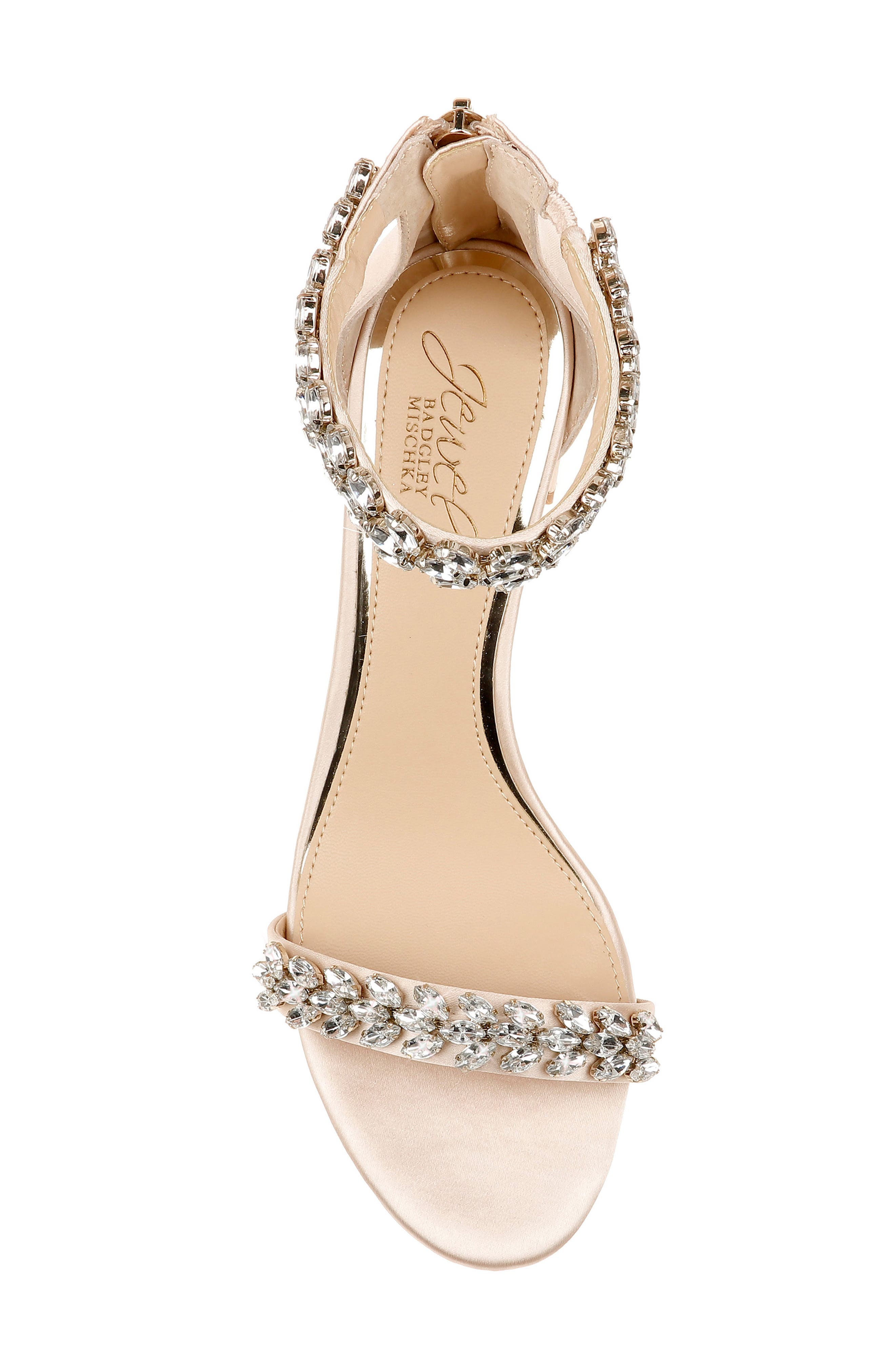 Bronwen Sandal, Alternate, color, CHAMPAGNE SATIN