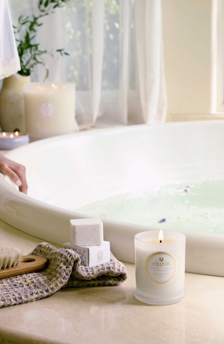 Voluspa Mountain Lavender & Chamomile Boxed Classic Candle, Alternate, color, Mountain Lavender & Chamomile