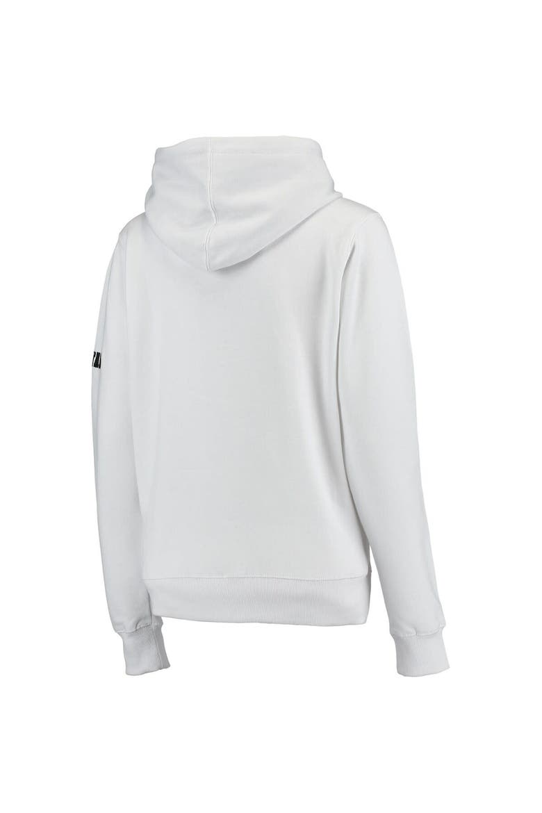 Women's White Michigan State Spartans Big Logo Pullover Sweatshirt, Alternate, color, White