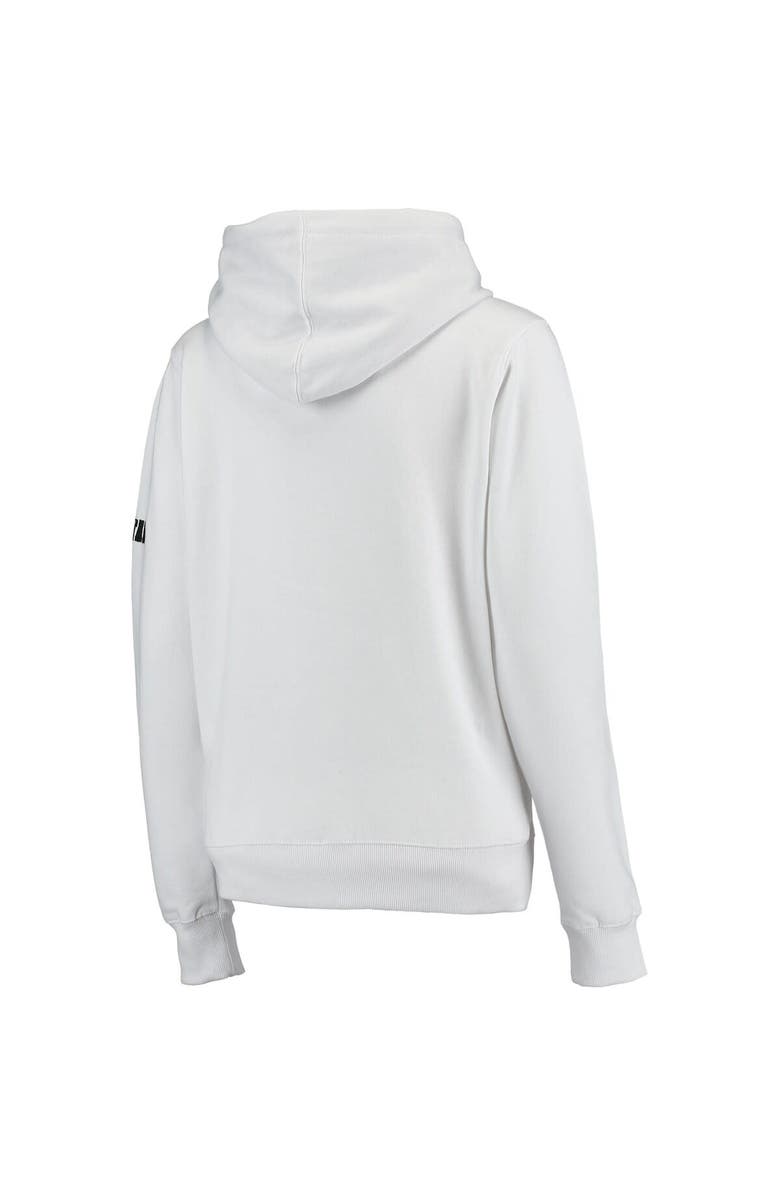 STADIUM ATHLETIC Women's White Michigan State Spartans Big Logo Pullover Sweatshirt, Alternate, color, White