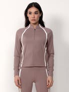 Single Stitch Active Full Zip Jacket