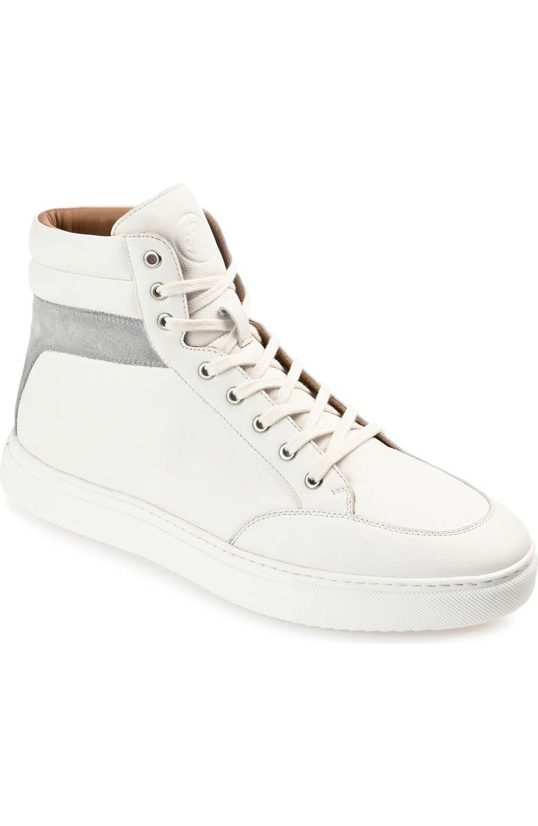 Thomas & Vine Clarkson High Top Sneaker, Main, color, White