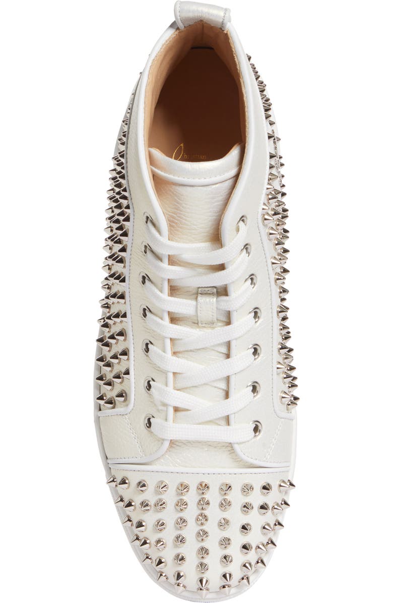 Christian Louboutin Louis Orlato Spike High Top Sneaker, Alternate, color,