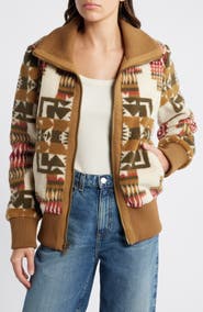 Pendleton Foxglove Range Fleece Bomber Jacket
