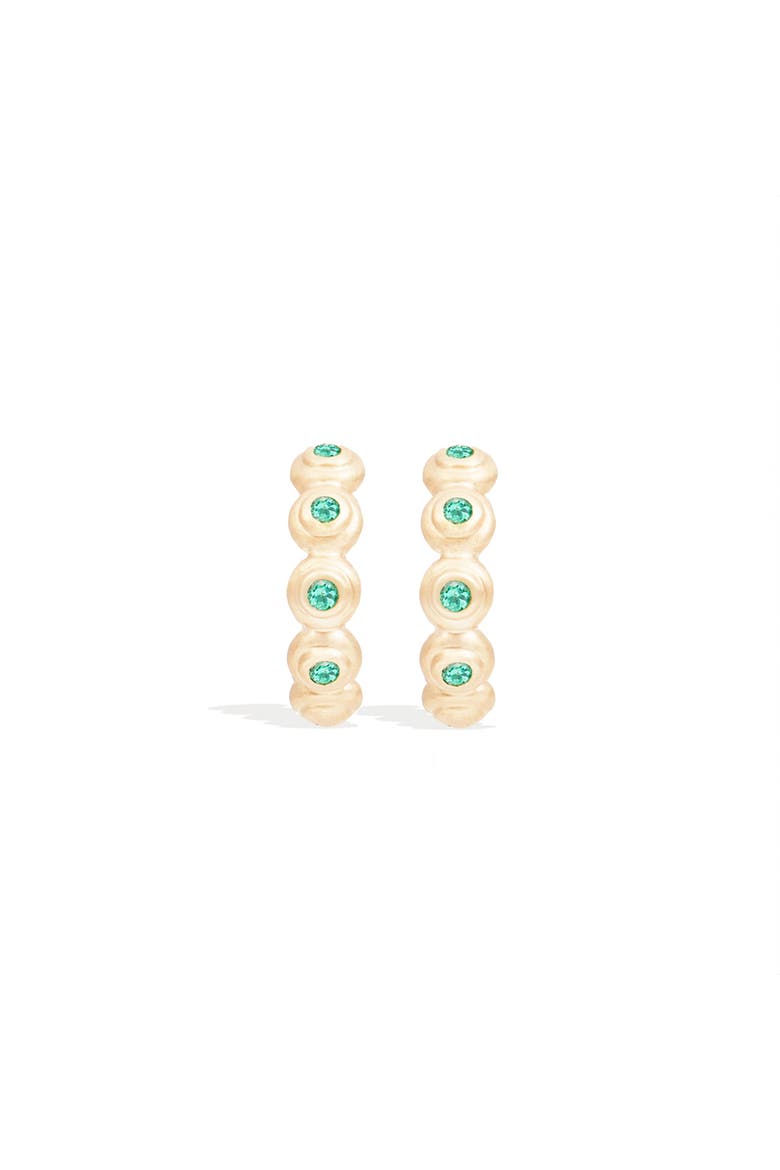 Evolve Huggie, Main, color, Emerald-Gold