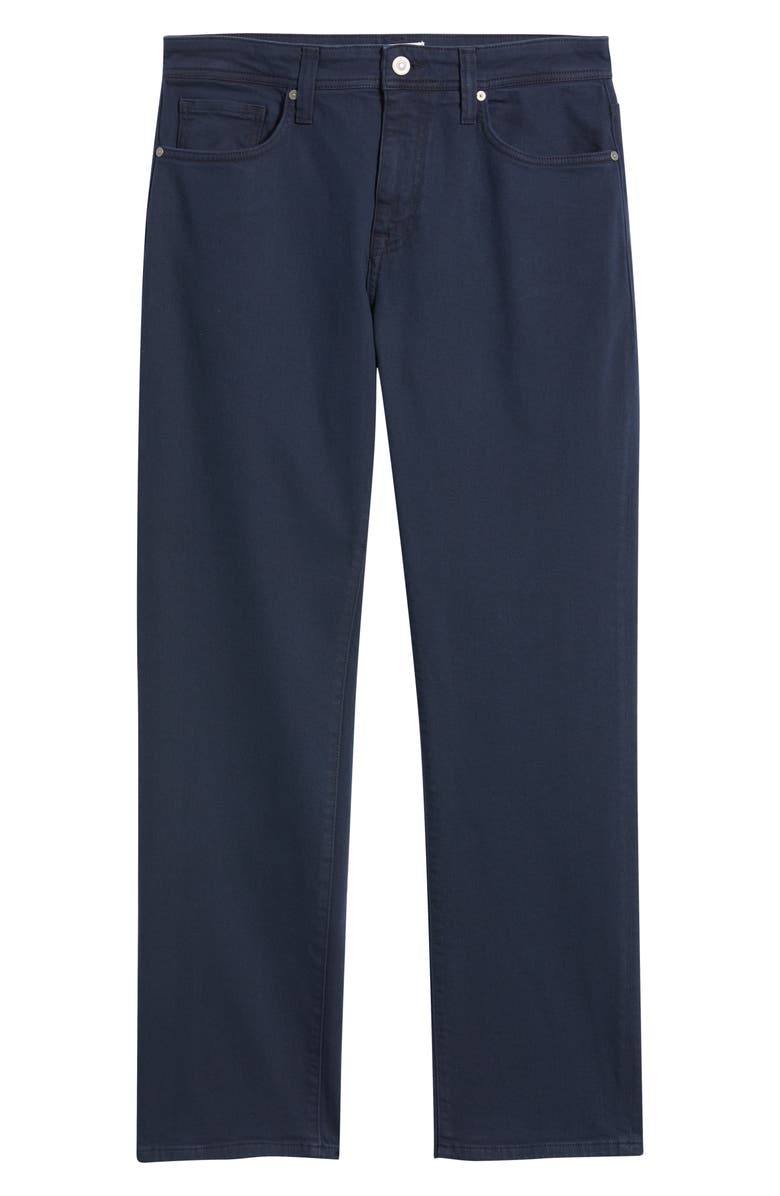 Nordstrom Garment Dyed Straight Leg Jeans, Alternate, color, Navy Overture