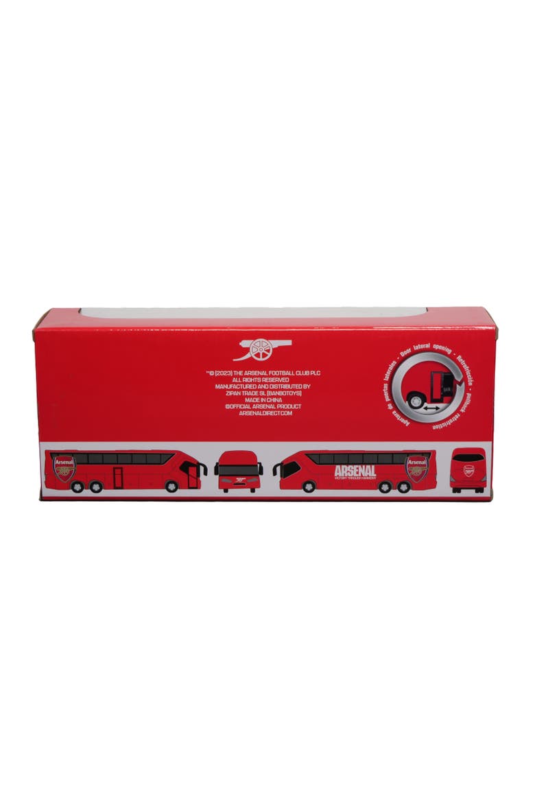 Soccer Tour Bus Arsenal F.C., Alternate, color, Red