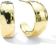 Ippolita Classico Hammered Hoop Earrings