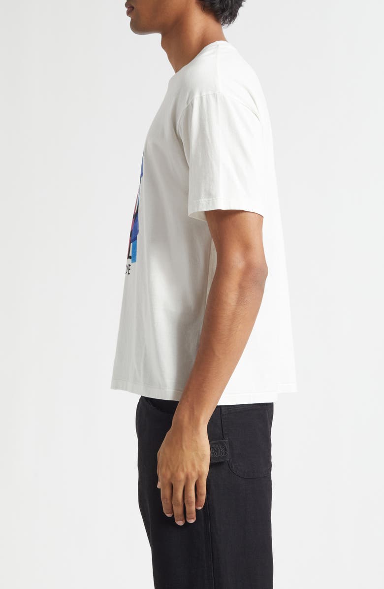 Bode Chapeau Graphic T-Shirt, Alternate, color, Cream