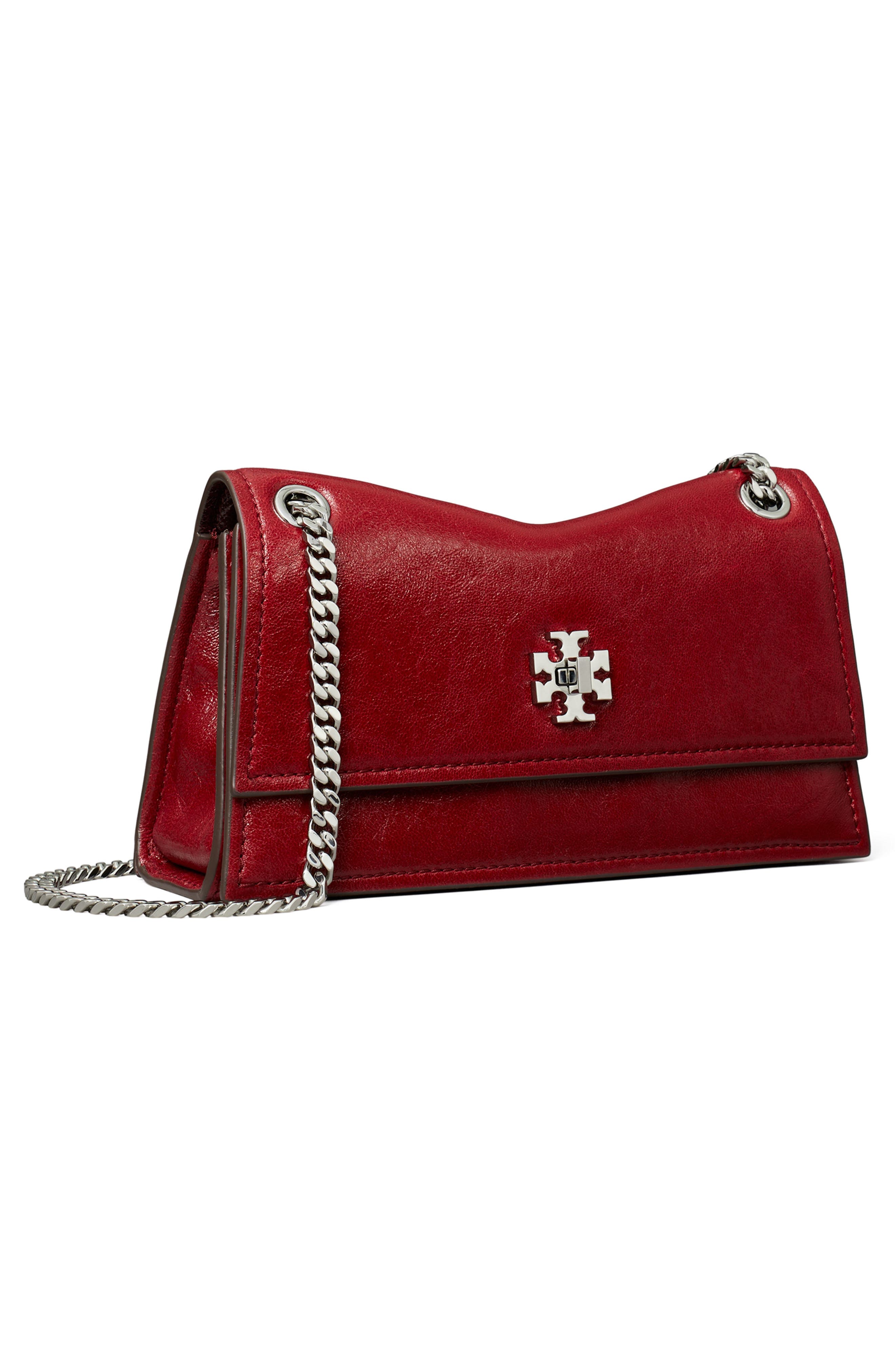 Kira Turnlock Mini Convertible Shoulder Bag, Alternate, color, BARTLETT RED