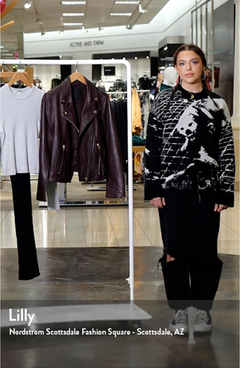 Dalby Leather Moto Jacket, sales video thumbnail