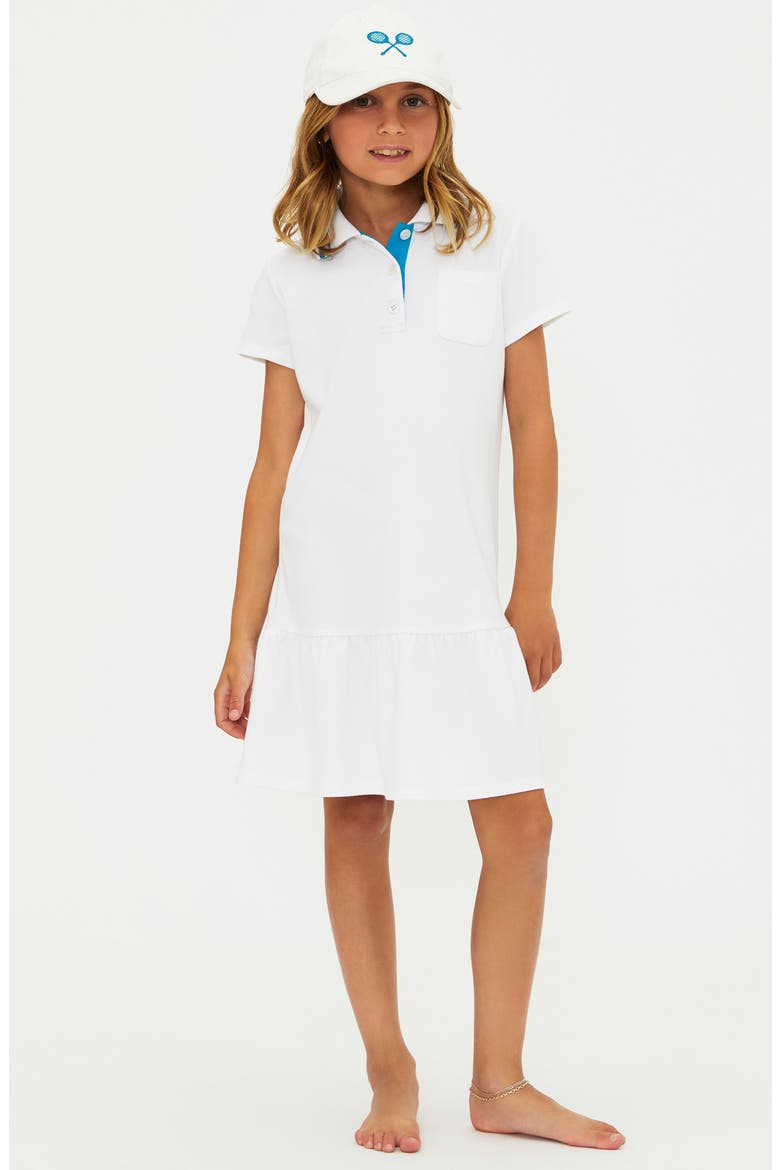 Kids' Little Minette Dress, Main, color, BIRDIE BLU
