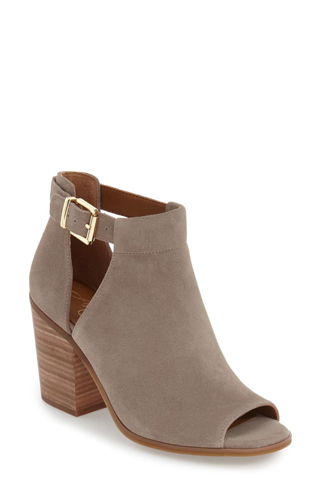 Arturo Chiang 'Cordeliah' Split Shaft Peep Toe Bootie, Main, color, 