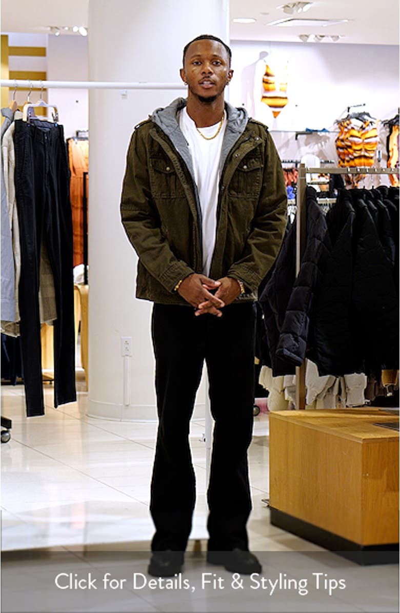 Levis Detachable Hood Utility Jacket, sales video thumbnail