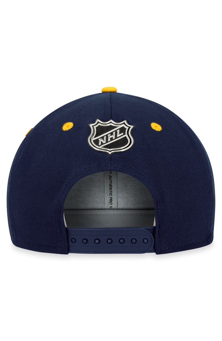 FANATICS Men's Fanatics Branded  Navy St. Louis Blues 2023 NHL Draft Snapback Hat, Alternate, color, 