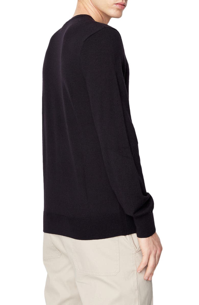 Armani Exchange Virgin Wool Blend Crewneck Sweater, Alternate, color,
