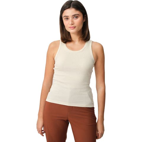 Ribbed Merino Tank Top - Women's