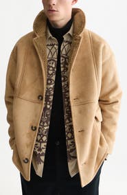 Scotch & Soda Faux Shearling Jacket