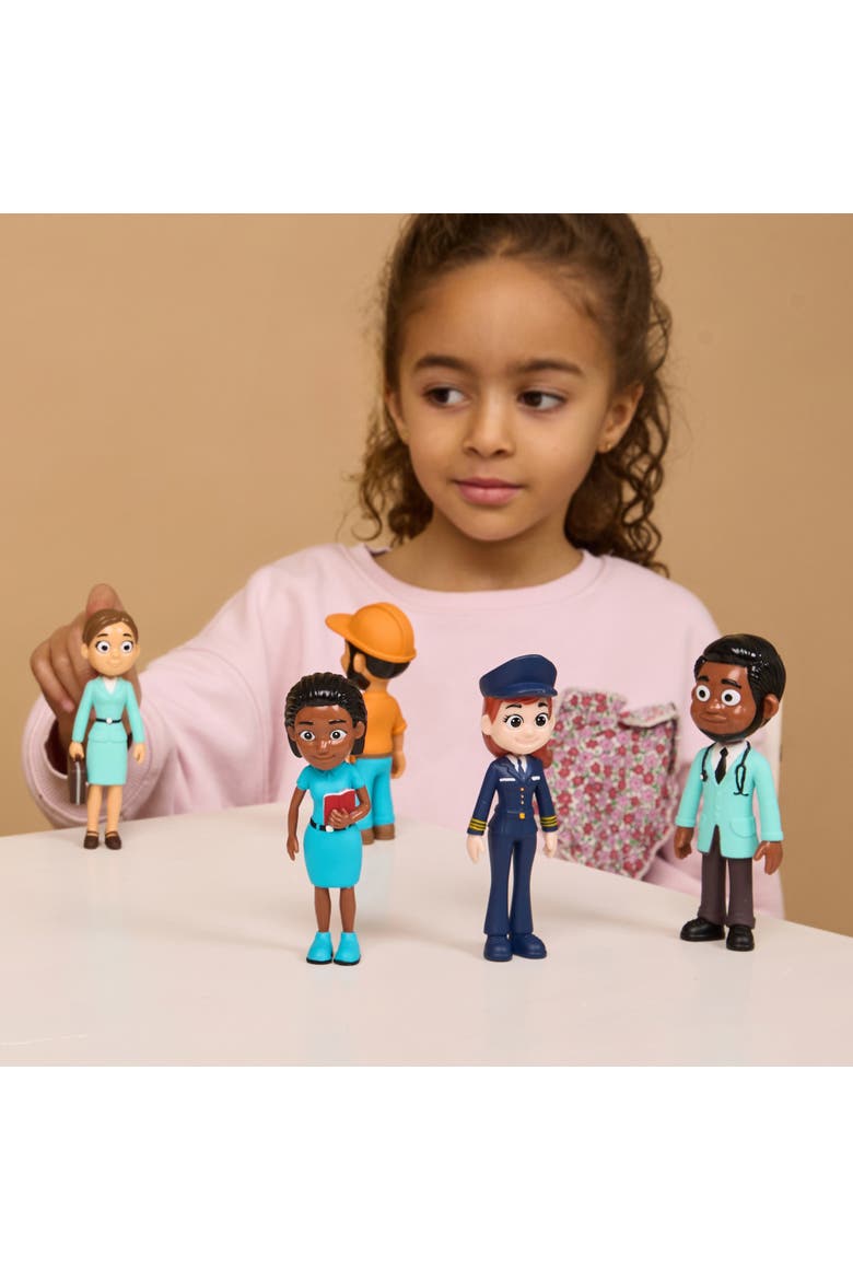 Occupations Figure Set, Alternate, color, Multi