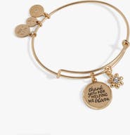 Alex and Ani Thank You For Helping Me Bloom' Charm Bangle