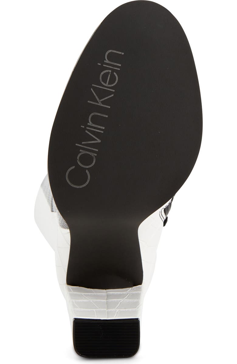Calvin Klein Kerie Colorblock Knee High Boot, Alternate, color,