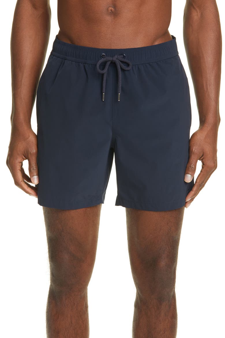 Mare Swim Trunks, Main, color, DARK BLUE