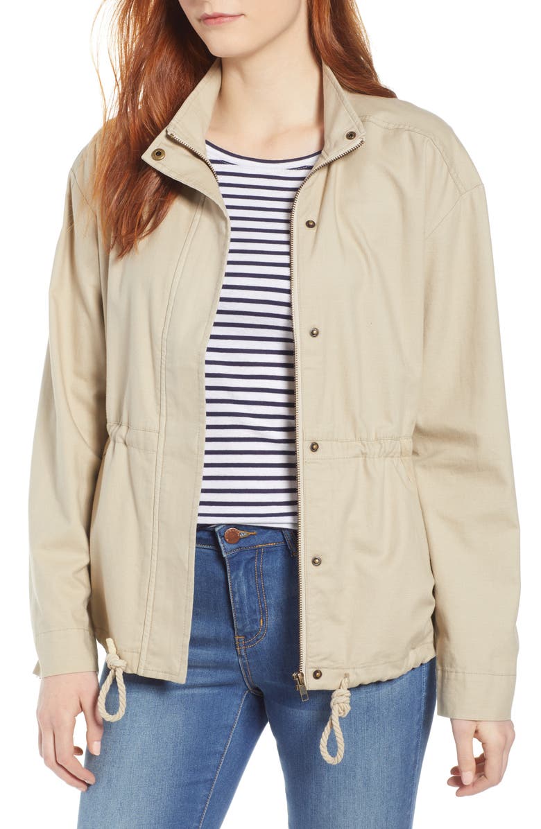 Caslon<sup>®</sup> Utility Jacket, Main, color, 