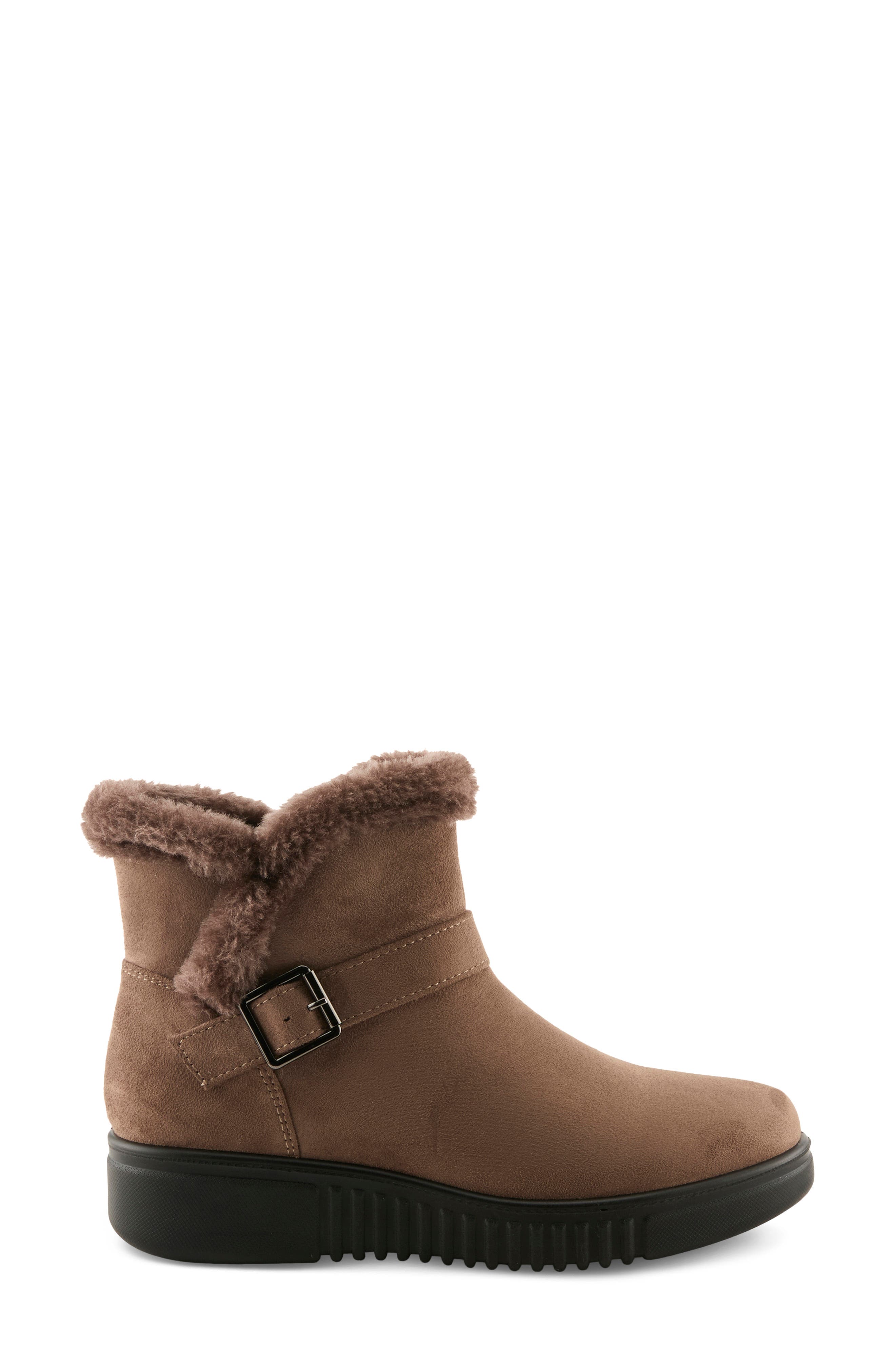 Badisco Faux Fur Bootie, Alternate, color, BEIGE