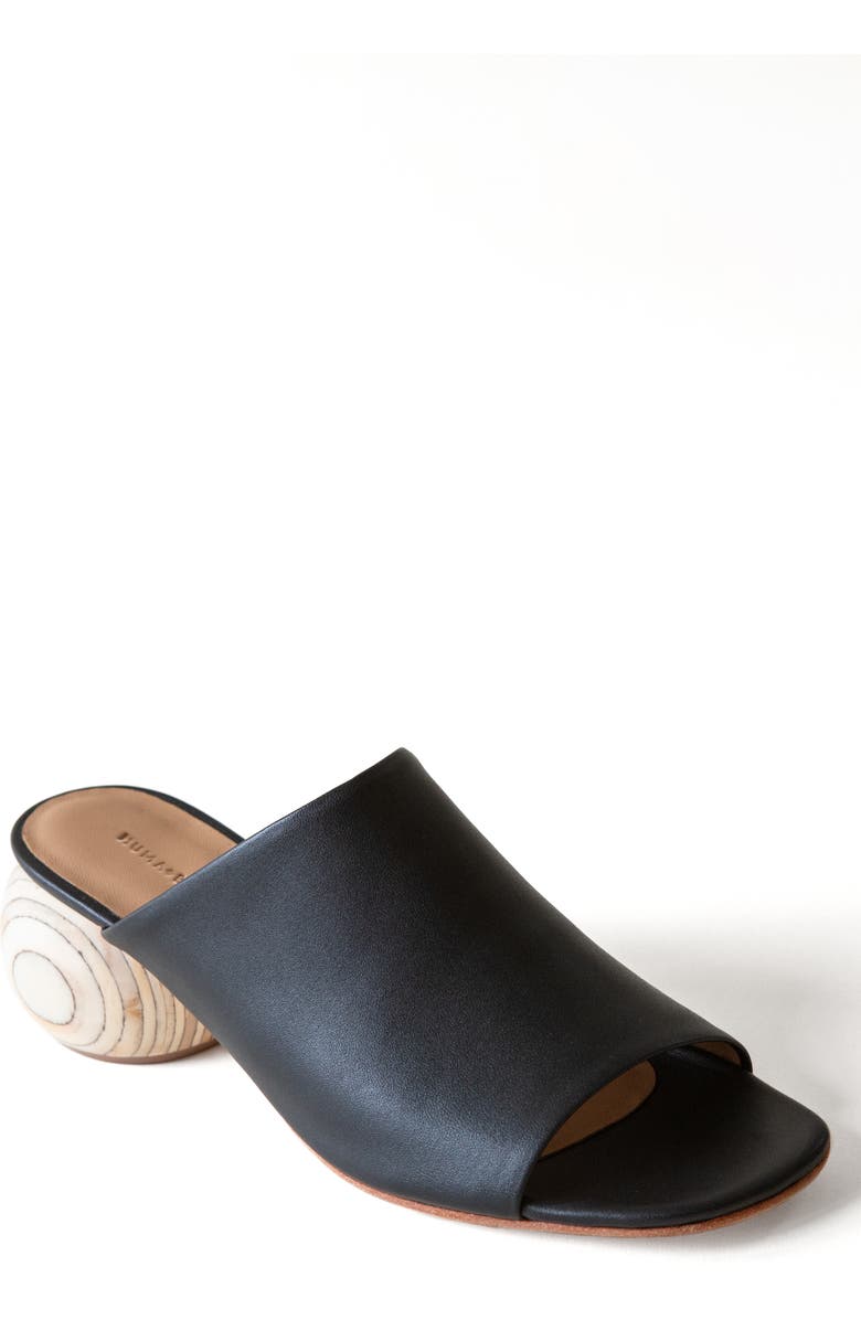 Huma Blanco Milla Slide Sandal, Main, color, Coal