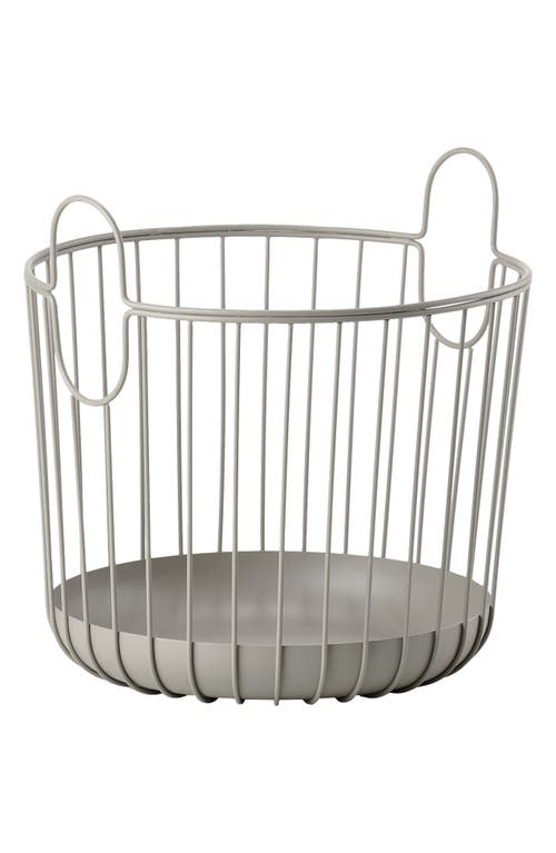 Zone Denmark Inu Large Wire Basket in Taupe 