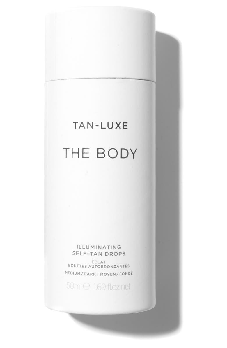 Tan-Luxe The Body Illuminating Self Tan Drops, Alternate, color, Medium/Dark
