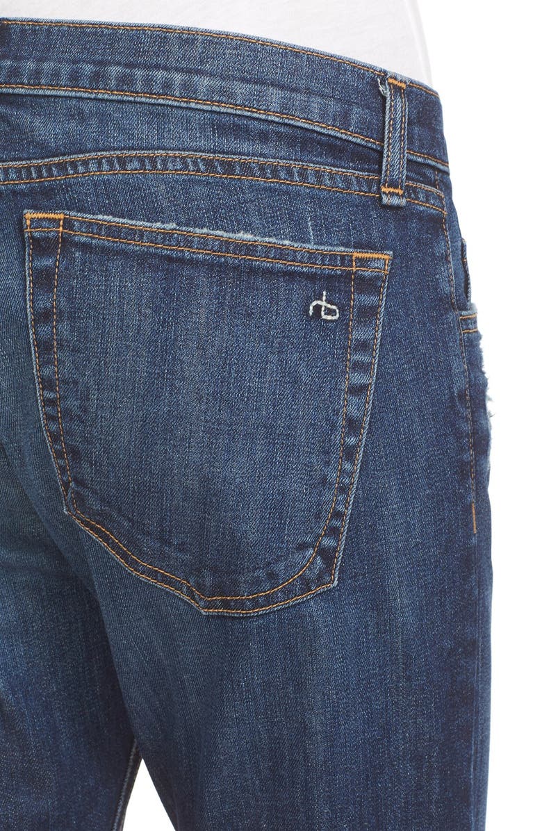 rag & bone The Dre Slim Boyfriend Jeans, Alternate, color, 