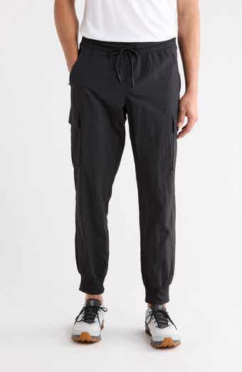 90 DEGREE BY REFLEX Crinkle Cargo Creed Joggers