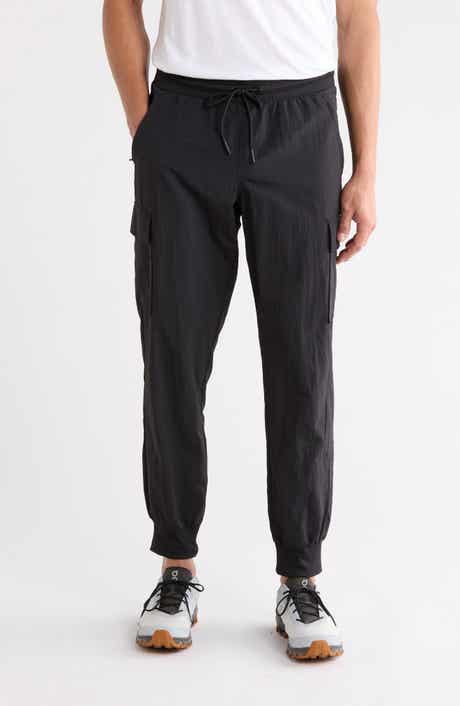 90 DEGREE BY REFLEX Crinkle Cargo Creed Joggers