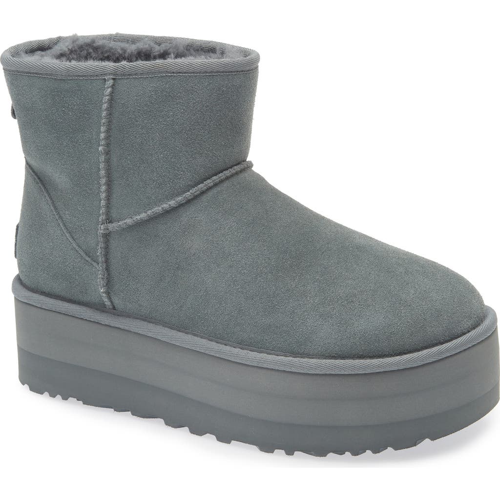 Ugg ® Classic Mini Platform Boot In Rainstorm