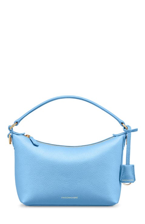 Small Leather Soft Hobo