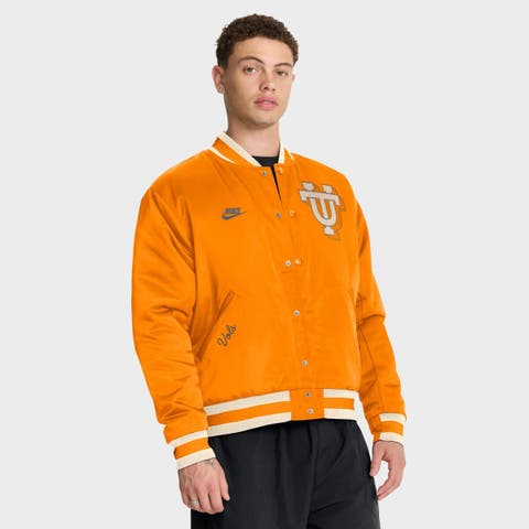 Men's Nike Tennessee Orange Tennessee Volunteers Legacy Full-Snap Bomber Jacket
