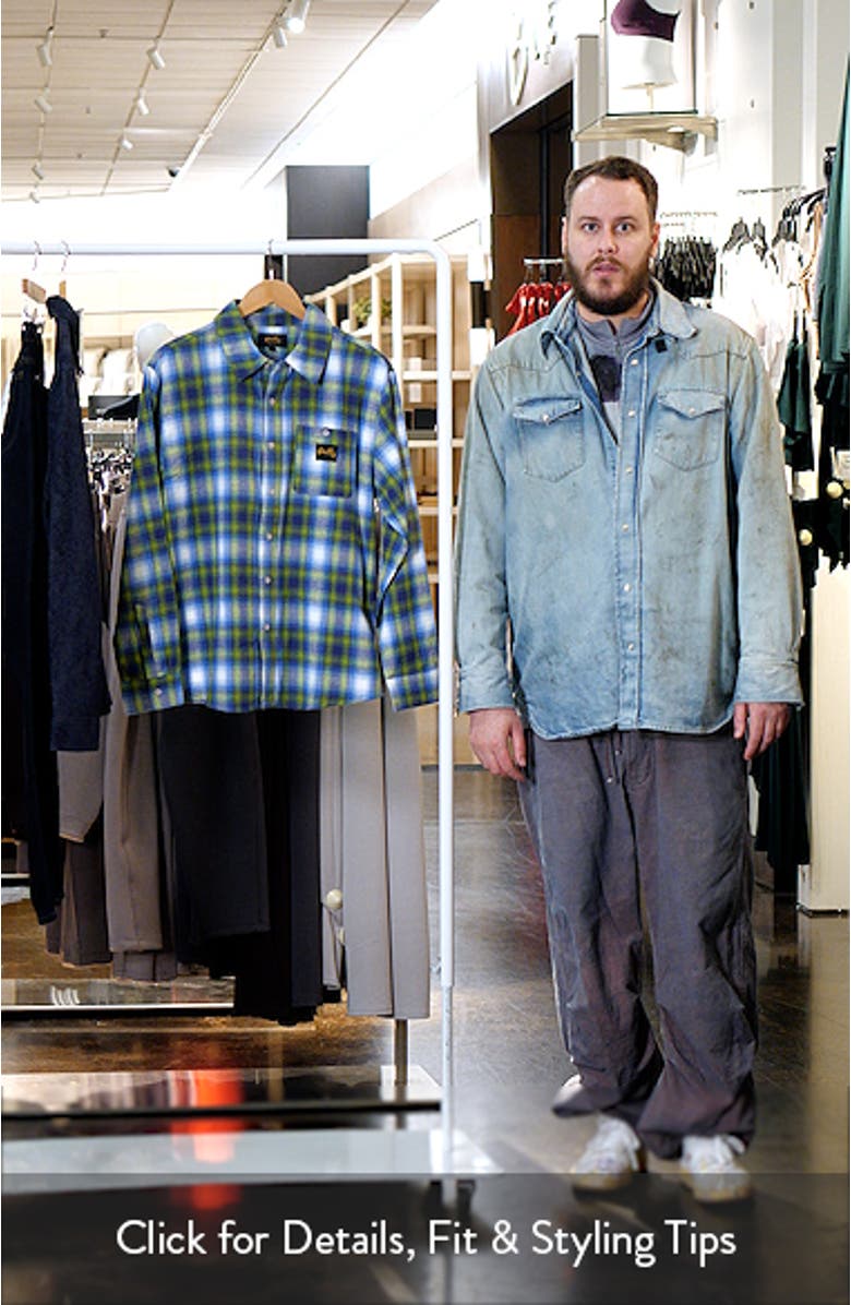 Plaid Flannel Button-Up Shirt, sales video thumbnail