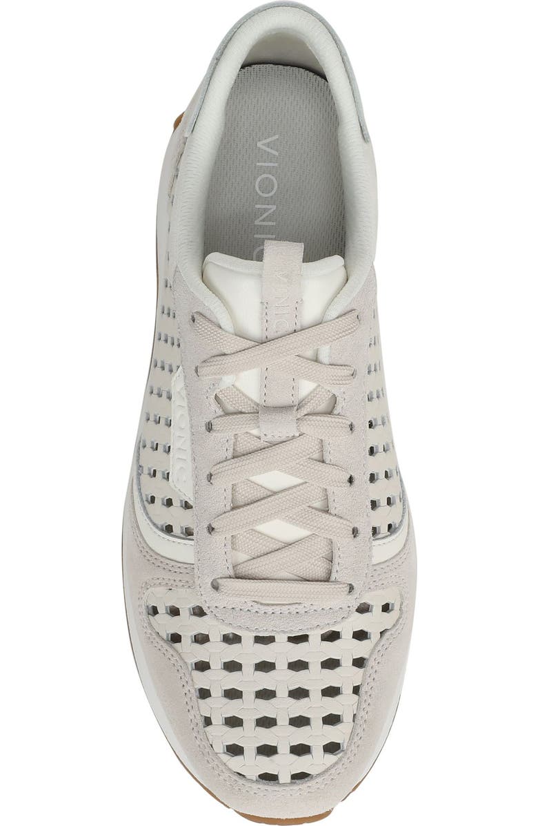 Vionic Monarch Woven Sneaker, Alternate, color, Cream