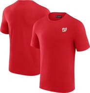 Fanatics Signature Men's Fanatics Red Washington Nationals Modal Short Sleeve T-Shirt