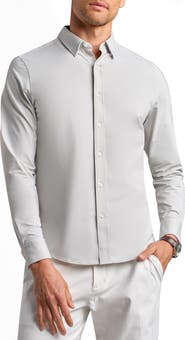 Rhone Commuter Slim Fit Button-Up Shirt