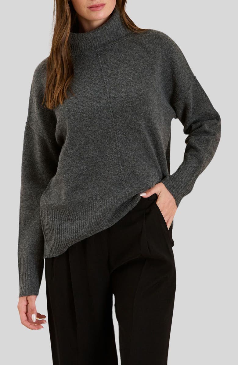 Blu Pepper Turtleneck Sweater, Main, color,