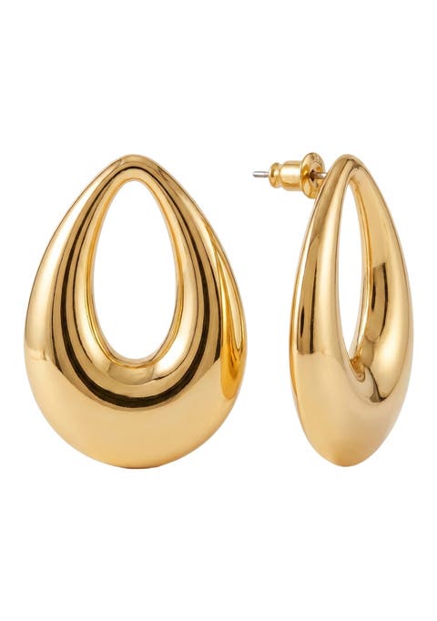 Chanda Teardrop Post Earrings