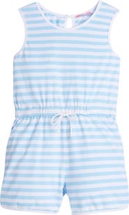 BISBY Kids' Knit Rugby Romper