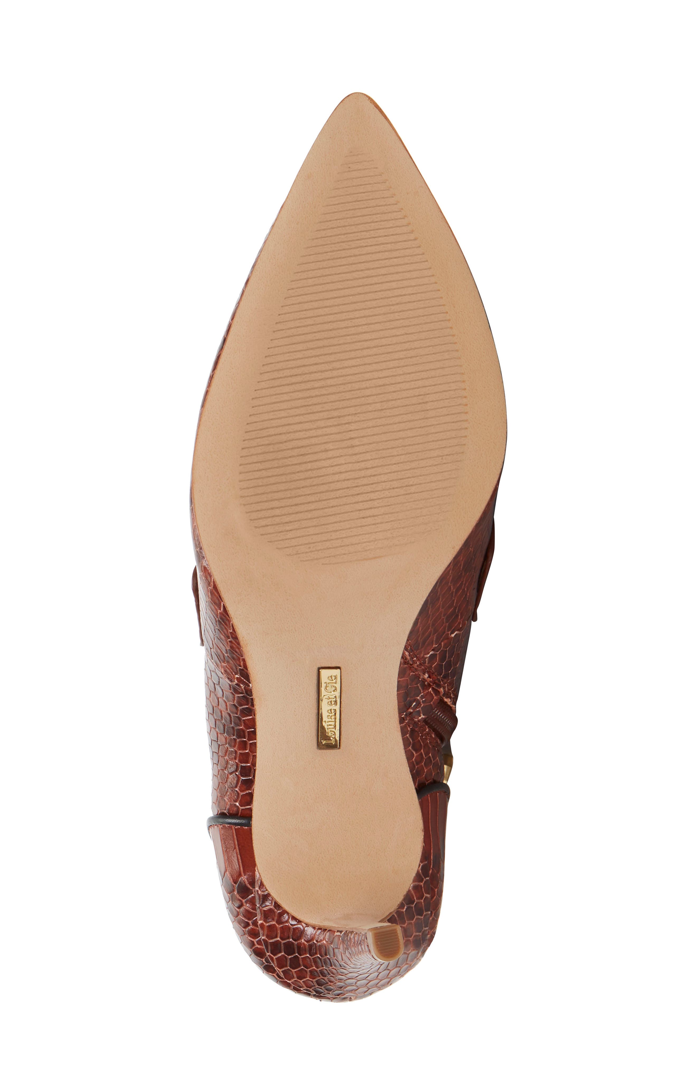 Shiro Bootie, Alternate, color, BURNT TAWNY SNAKE PRINT