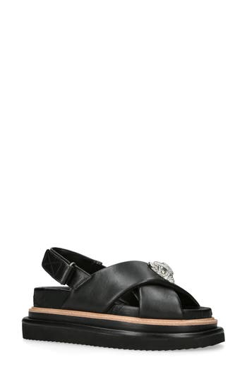 Kurt Geiger London Orson Platform Sandal In Black