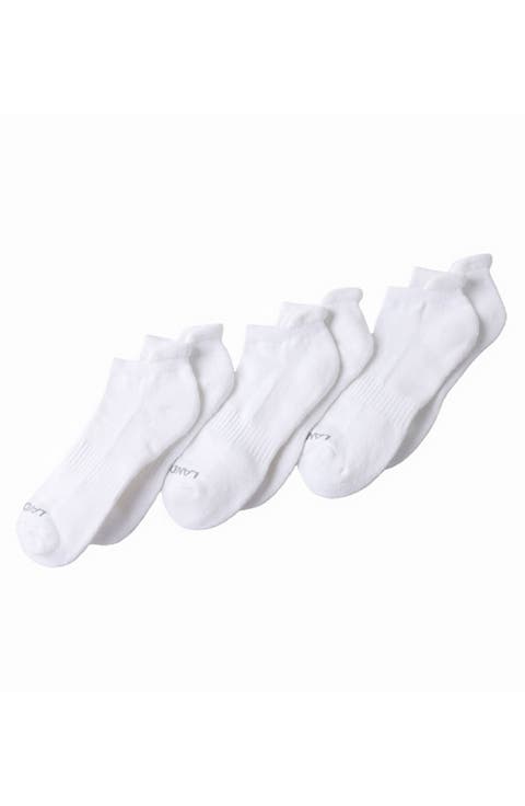 3-Pack Half Cushion Sport Low Cut Socks