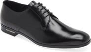 Prada Spazzolato Plain Toe Derby