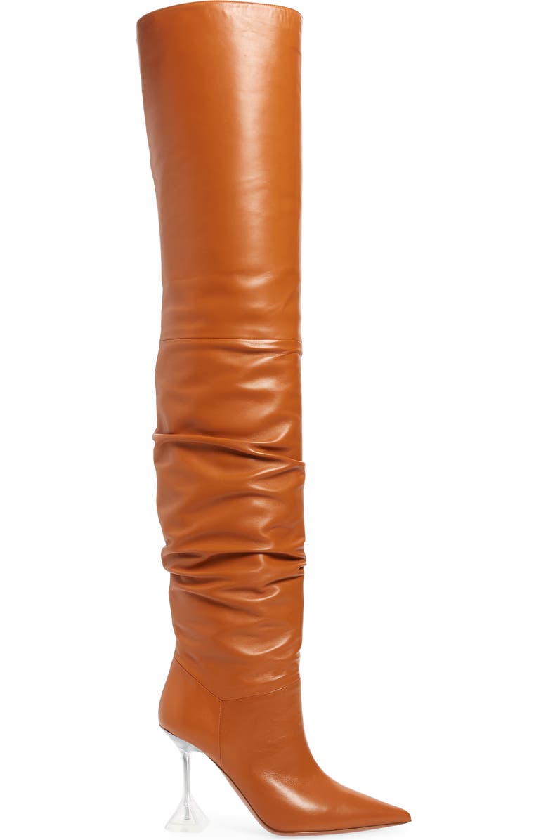 Amina Muaddi Olivia Over the Knee Boot, Alternate, color,