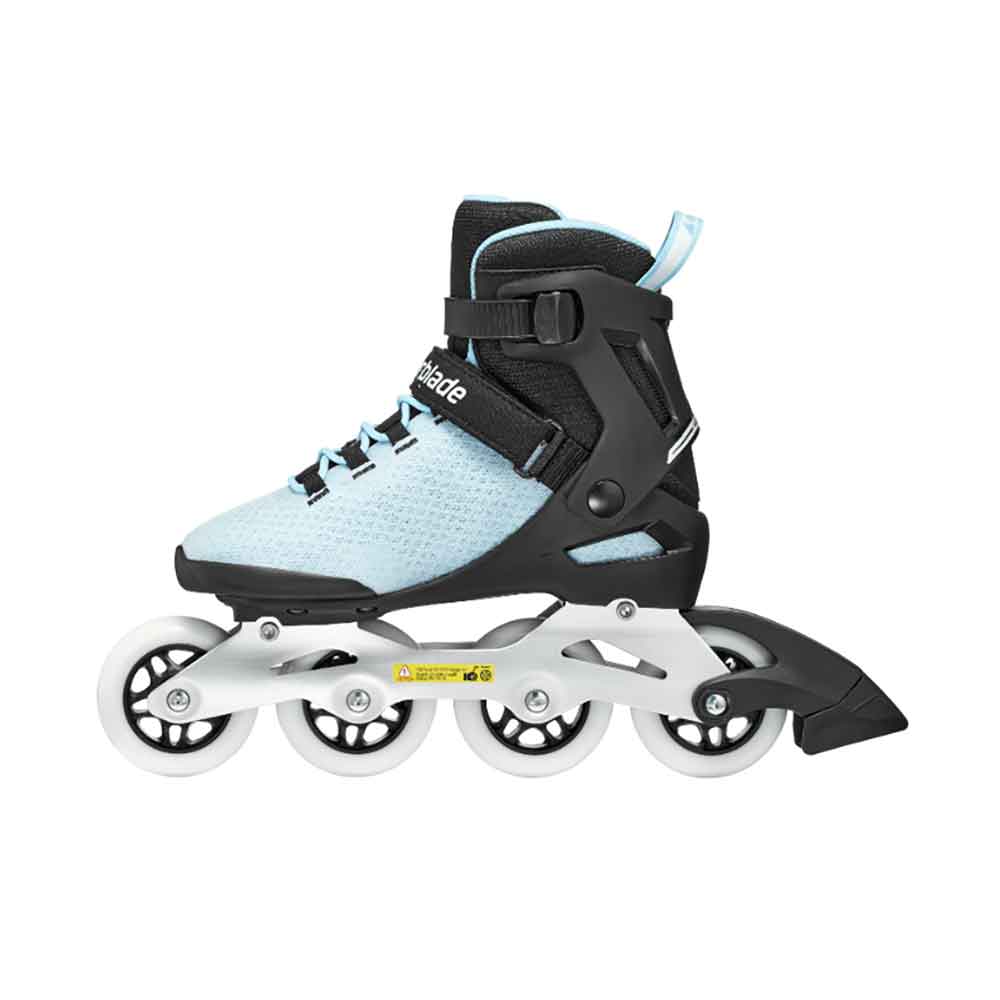 Rollerblade Macroblade 80 Womens Inline Skates, Alternate, color, Powder Blue/Black